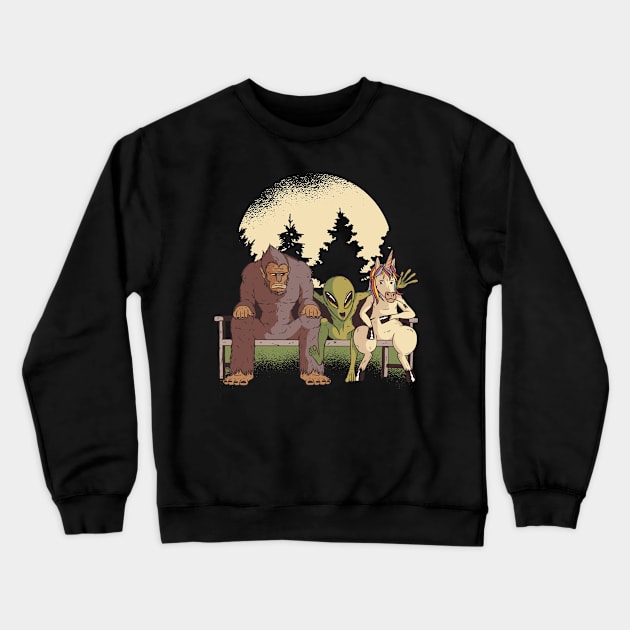 Mythical Urban Legends Crewneck Sweatshirt by BamBam